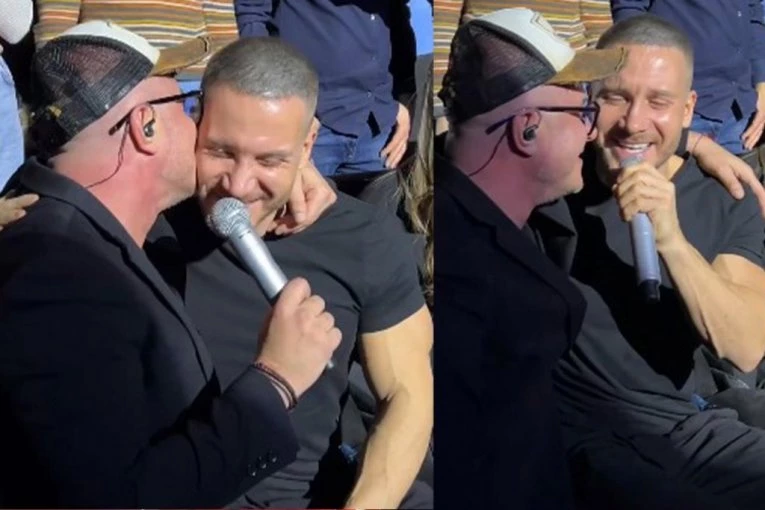 SALE SEO SAŠI KOVAČEVIĆU U KRILO: Scena sa koncerta Tropiko benda o kojoj bruji Srbija (VIDEO)