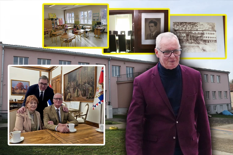 OVDE U ŠKOLI SE RODIO ČIKA BATA! U poseti Crkvencu, gde je 1941, u izbeglištvu, ROĐEN ANĐELKO VUČIĆ, otac predsednika Srbije - "KOD NAS U KUĆI JE DO KRAJA RATA ŽIVELO OSMORO VUČIĆA" (VIDEO)