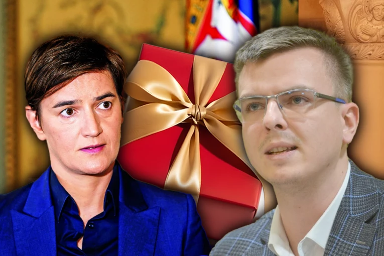 BRNABIĆ IZNENADILA PARANDILOVIĆA! Posle Vučića i Malog, poklon dobio i opozicionar: "Ovo će mu najviše pomoći, drago mi je što smo se upoznali!" (VIDEO)