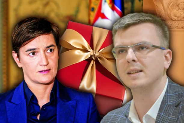 BRNABIĆ IZNENADILA PARANDILOVIĆA! Posle Vučića i Malog, poklon dobio i opozicionar: "Ovo će mu najviše pomoći, drago mi je što smo se upoznali!" (VIDEO)