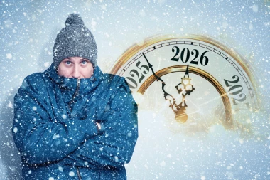 CELA SRBIJA U DEBELOM MINUSU U NOVOGODIŠNJOJ NOĆI! U 2026. ulazimo sa temperaturom i do -15,  a onda sledi VREMENSKI ŠOK KAKAV SE NE PAMTI!