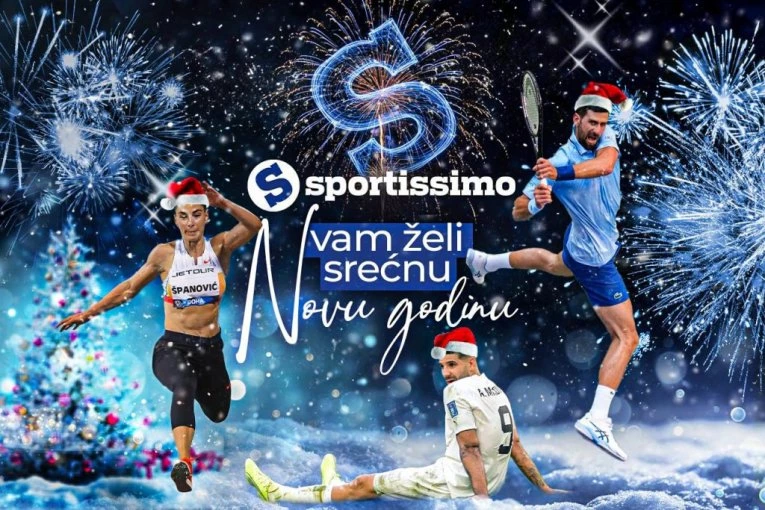 SPORTISSIMO VAM ŽELI SREĆNU I USPEŠNU 2026. GODINU: Zajedno idemo u nove sportske pobede
