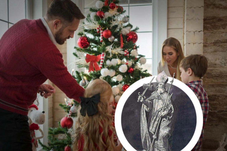 KRVAVI OBRED, SEKIRA I MRAČNA NOĆ: Retko ko zna šta je prethodilo običaju kićenja božićne jelke