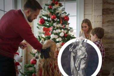 KRVAVI OBRED, SEKIRA I MRAČNA NOĆ: Retko ko zna šta je prethodilo običaju kićenja božićne jelke