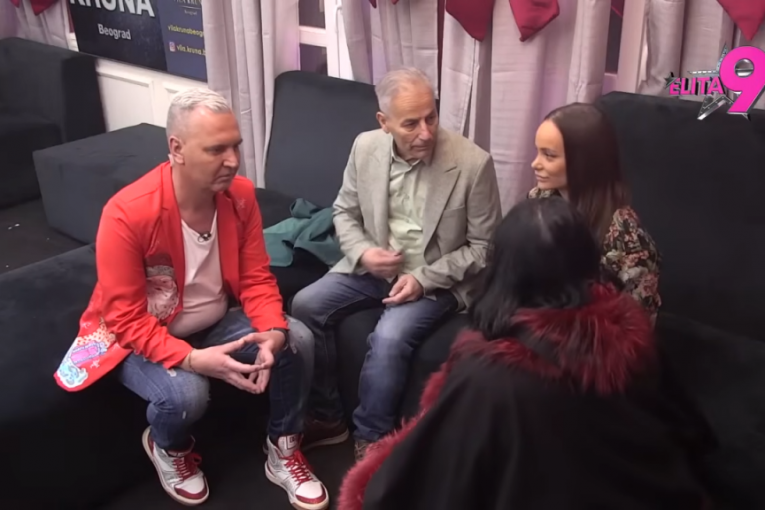 Teodora Delić sa porodicom