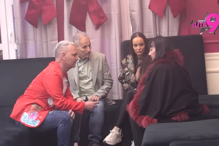 Teodora Delić sa porodicom