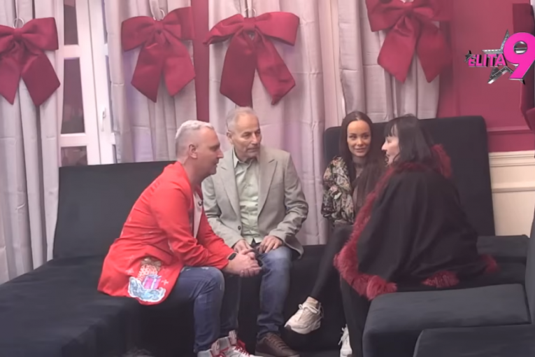 Teodora Delić sa porodicom