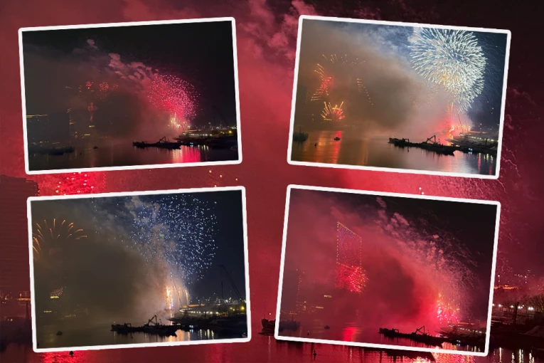 SPEKTAKULRAN VATROMET I DRON ŠOU! Evo kako je Beograd ušao u novu 2026. godinu! (FOTO, VIDEO)