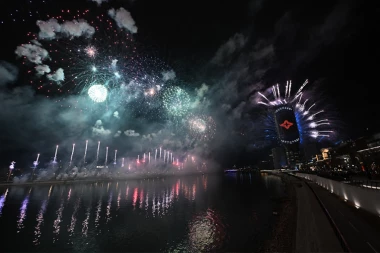 SPEKTAKULARAN VATROMET I DRON ŠOU! Evo kako je Beograd ušao u novu 2026. godinu! (FOTO, VIDEO)