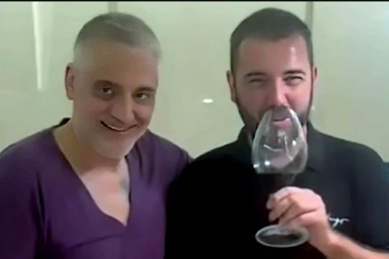 Čeda Jovanović i Aca Kos proslavili Novu godinu