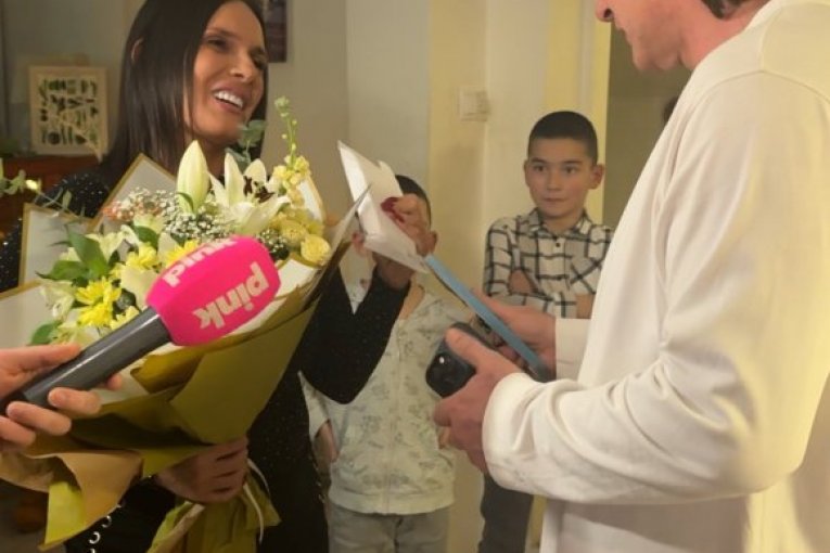 Željko Mitrović posetio porodicu