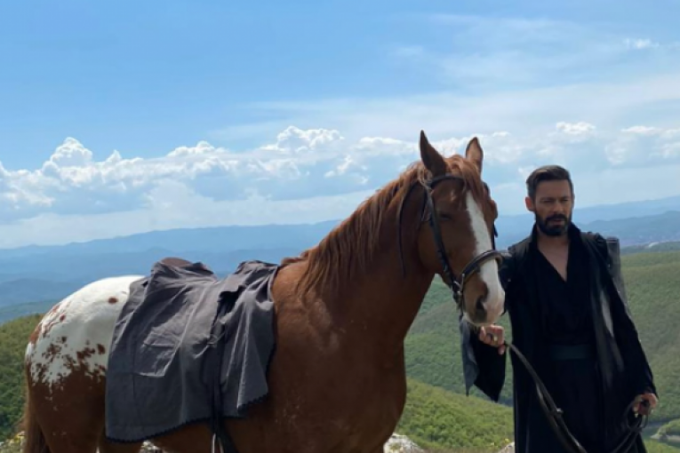 Milan Vasić sa konjem