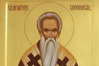 DANAS JE VELIKI CRKVENI PRAZNIK I CRNO SLOVO: Slavimo Svetog Ignjatija Bogonosca, koji je krsna slava u mnogim domovima