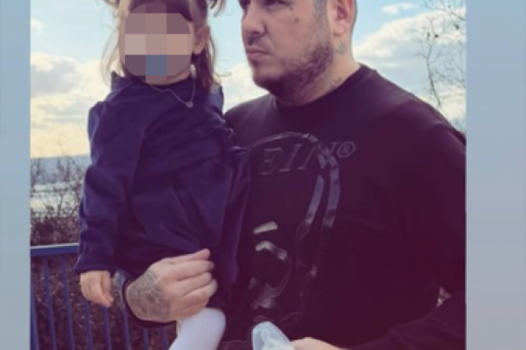 Filip Car sa ćerkom