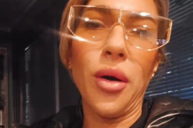 JOVANA JEREMIĆ UPALA NA TELEVIZIJU I NAPRAVILA KOLAPS: Pogledajte snimak sa kamere, zaposleni izbezumljeni!