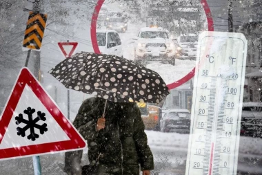 HITNO UPOZORENJE! Hladni talas stiže u Srbiju – sneg, led i minusi već od večeras!