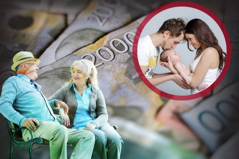 Penzije, minimalac i roditeljski dodatak: U Novoj godini na snagu stupaju ove pomoći države - Evo ko će dobiti najviše novca!