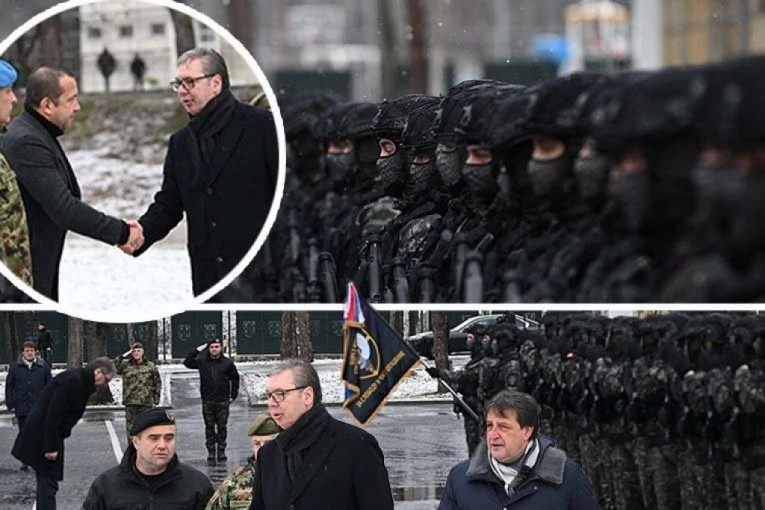 "OVAKAV OBJEKAT NE POSTOJI U SVETU!" Vučić: To je jedinica koja se pokazala uvek spremnom da zaštiti otadžbinu!