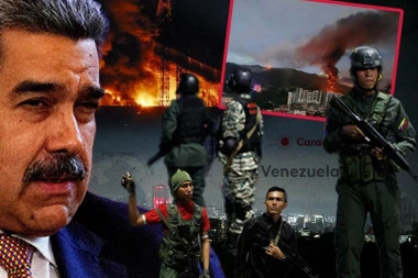 OVAKO JE UHVAĆEN MADURO! Isključili su struju u celom gradu, a onda je krenulo: "Bilo je mračno i smrtonosno"! Karakas se probudio u plamenu! (FOTO, VIDEO)