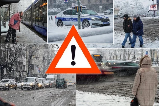 SNEG NA SVIM PUTEVIMA U SRBIJI, NA SNAZI ZABRANE! Ova deonica je NEPROHODNA - ovo je hitno upozorenje vozačima!