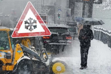 PALA TENDA KAFIĆA U CENTRU GRADA! Sneg okovao Zagreb!