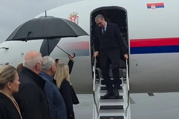 VUČIĆ STIGAO U MOSTAR! Dočekala ga članica Predsedništva BiH Željka Cvijanović! (VIDEO)