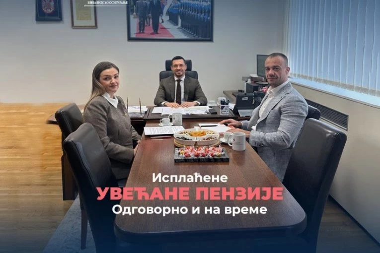 Uspešno realizovana isplata uvećanih penzija