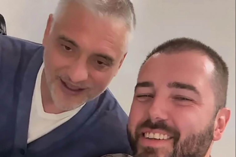 Čeda Jovanović i Aleksandar Kos