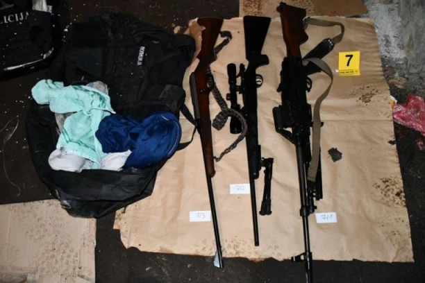 SNAJPER BIO SPREMAN ZA LIKVIDACIJU! Uhapšen poznati beogradski FITNES TRENER, sumnja se da je čuvao čitav arsenal za naјteža dela! (FOTO)