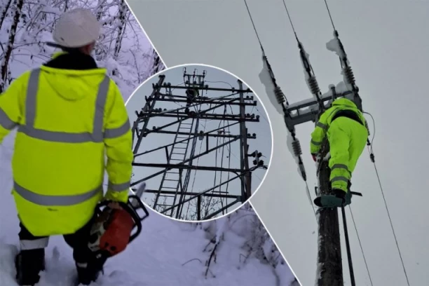 DRAMA U SRBIJI, SELA OSTAJU U MRAKU: Vanredna situacija u četiri opštine, sneg i led prekinuli snabdevanje strujom, a IZLIVANJE LIMA PRETI PORODICAMA! (FOTO)