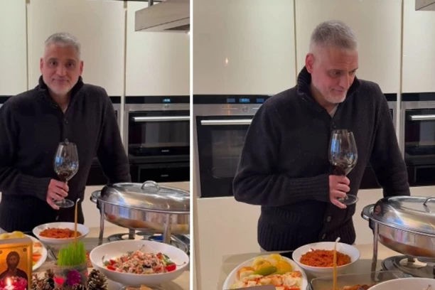 EVO KAKO ČEDA JOVANOVIĆ I ACA DOČEKUJU BADNJE VEČE! Političar pokazao kulinarsko umeće, tu su i SPECIJALNI GOSTI! (VIDEO)