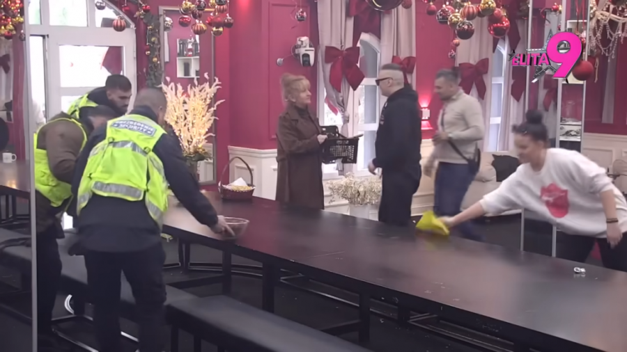 UŠLA JE SA OBEZBEĐENJEM I UNELA PAKET IZ SPOLJNOG SVETA! Badnja večera u "Eliti" se PRETVORILA U POTPUNI HAOS - STRAVIČNE SCENE! (GAERIJA)