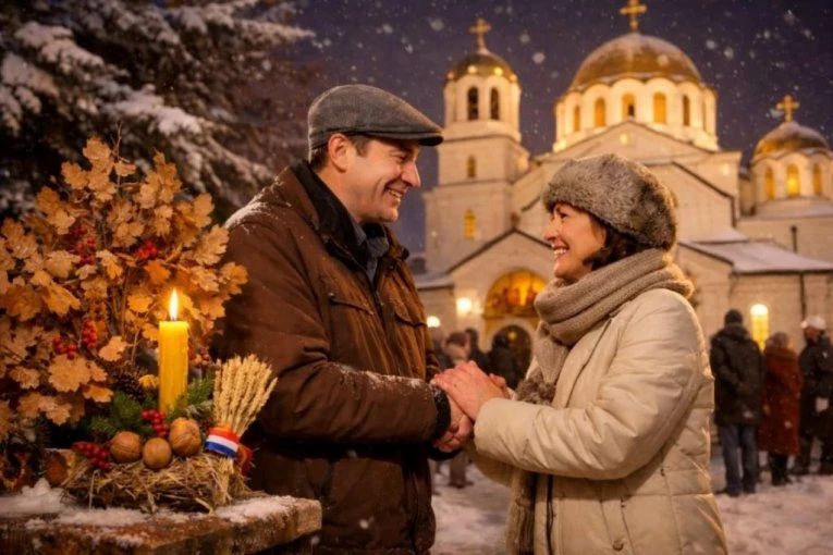 "VOISTINU" ILI "VAISTINU"! Kako se pravilno odgovara na Božićnu čestitku i šta bi trebalo izgovoriti pre lomljenja česnice