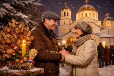 "VOISTINU" ILI "VAISTINU"! Kako se pravilno odgovara na Božićnu čestitku i šta bi trebalo izgovoriti pre lomljenja česnice