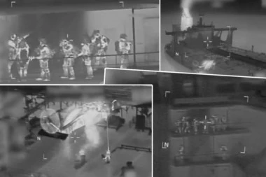 NEVEROVATAN DESANT USRED OLUJE! Pogledajte upad Amerikanaca na ruski tanker u Atlantiku! (FOTO, VIDEO)