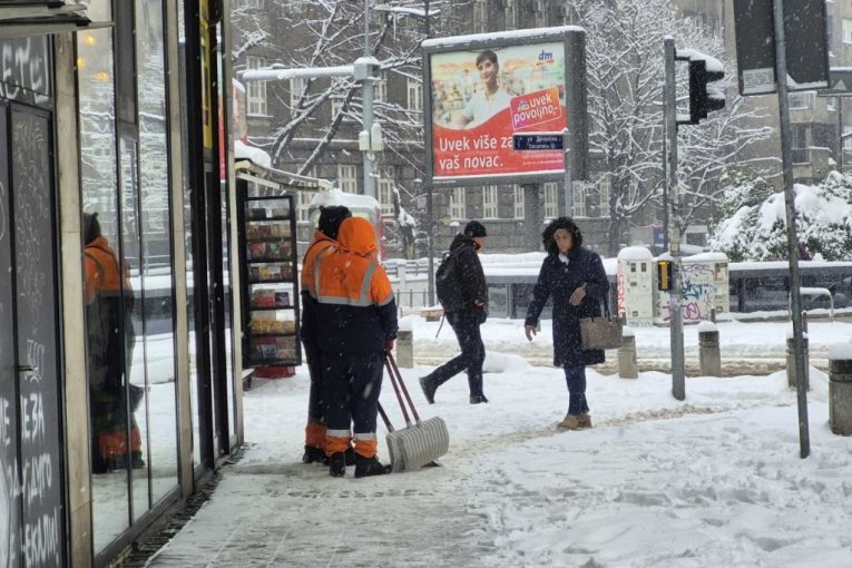 Prvi snežni talas u Beogradu je i zvanično završen