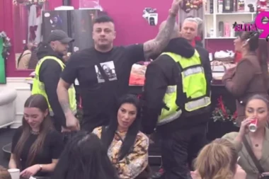 OBEZBEĐENJE OPKOLILO BELU KUĆU, JEDVA ZAUSTAVILI POMAHNITALOG TERZU: Miljana ga dovela do nervnog sloma, hitno prekinuta emisija!