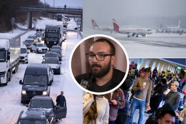 OPOZICIONARI ČAK I OBILNE PADAVINE KORISTE DA POKUŠAJU DA UŠIĆARE NEKI POEN! Celu Evropu okovali sneg i led, jedino u Srbiji blokaderi šire laži!