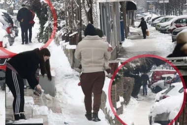 ŽALE SE NA DRŽAVU, A MALO KO SE HVATA LOPATE! Republika proveravala da li BEOGRAĐANI čiste ispred svojih kuća i ulaza (FOTO, VIDEO)