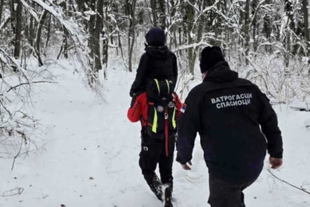 MAJKA I DETE SE IZGUBILI NA PLANINI! Drama na Fruškoj gori! Krenuli u šetnju, pa zalutali u snegu! (FOTO)