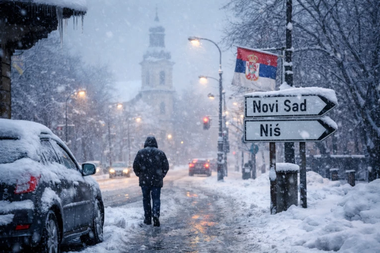 RHMZ OBJAVIO NAJNOVIJU PROGNOZU: Ovo su najhladniji delovi Srbije danas, temperature do -6 stepeni!
