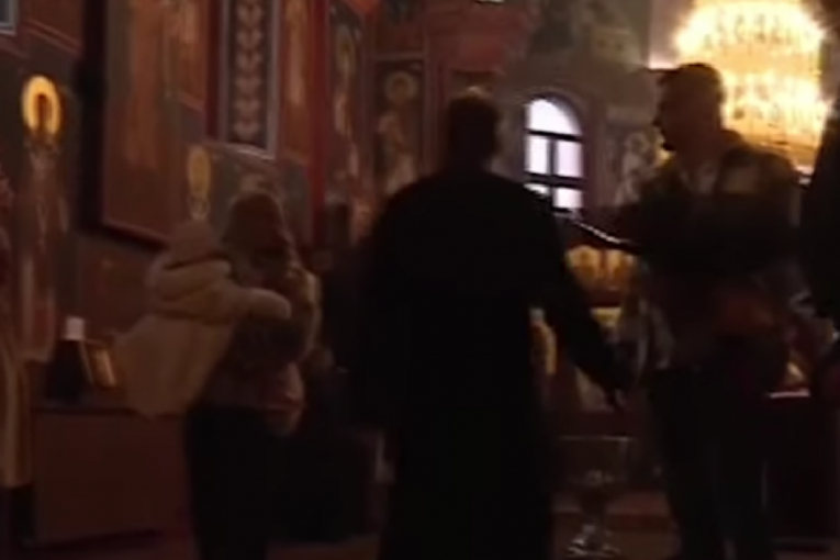 Milica Veličković i Terza krštenje