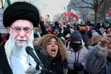 IRANKE USTALE PROTIV REŽIMA! Masovno cigaretama pale slike ajatolaha, za ovo se ODRUBLJUJE GLAVA! (VIDEO)