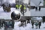 OVO JE SLIKA HEROJA! Vatrogasac Miloš Nikolić je oličenje humanosti - uprkos snegu do kolena POMAŽE NAJSTARIJIM SUGRAĐANIMA! (FOTO, VIDEO)