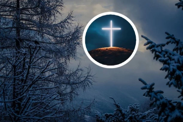 BOŽJI ZNAK IZNAD SVETINJE U SRCU KOSOVA I METOHIJE? Snimci čudesnog prizora kod manastira Ulije zadivili vernike