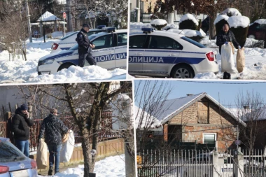 U OVOJ KUĆI SE DOGODILO UBISTVO! Desetine policajaca na mestu gde je pronađeno UNAKAŽENO telo muškarca! SURČIN POD OPSADOM (VIDEO)