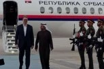 VUČIĆ STIGAO U EMIRATE! Na aerodromu ga dočekao Mohamed bin Zajed: "Želim da i naša Srbija bude poput ove prelepe zemlje" (VIDEO)