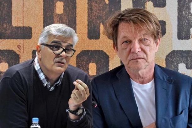 MALO-MALO, PA ETO GA NA NEKOJ TELEVIZIJI U KOMŠILUKU: Bjela opet iz Zagreba sipa laži protiv Srbije!