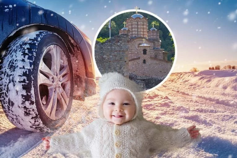 BOŽIĆNO ČUDO ISPRED RAVANICE! Danica i Predrag su krenuli u bolnicu na porođaj, a onda je beba odlučila da na svet dođe TAČNO ISPRED MANASTIRA!