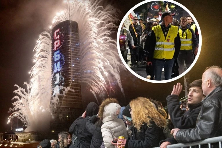 "MALI VARVARI SU SLAVILI SRPSKU NOVU GODINU!" Blokaderski prezir prema svemu sto je srpsko! (VIDEO)